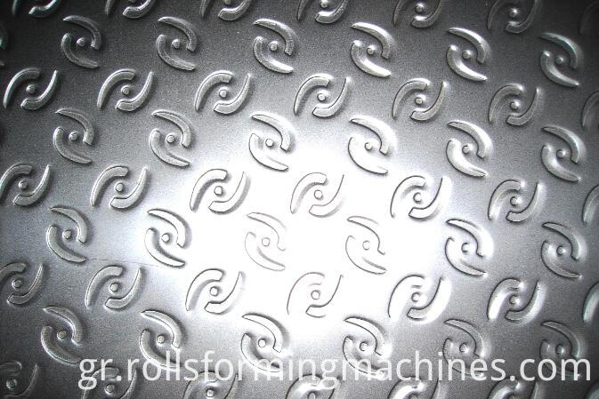 Μηχανή χάραξης φύλλων δαπέδου (9) floor sheet embossing machine (9)